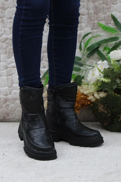 Mehmet Mete 820 Anatomik Sıcak Astar Kaymaz Taban Kız Çocuk Bot - Resim 3