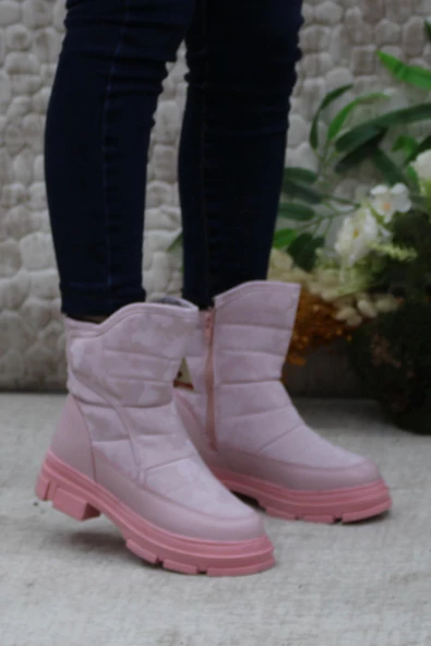 Mehmet Mete 820 Anatomik Sıcak Astar Kaymaz Taban Kız Çocuk Bot - Resim 10