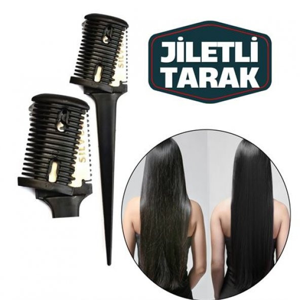 FinDit Jiletli Kırık Saç Düzeltme İnceltme Tarağı