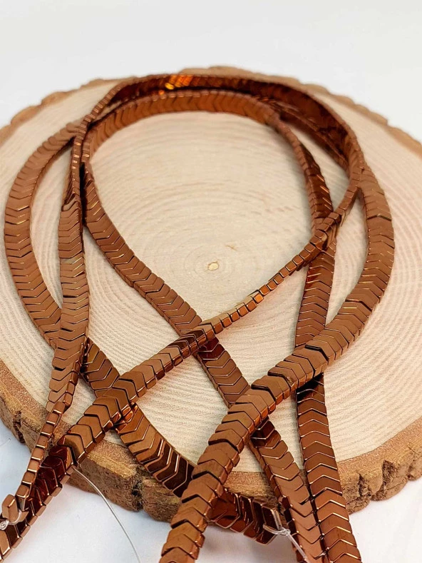 Hematit Taşı Dizi 6*2mm (44475) - Resim 4