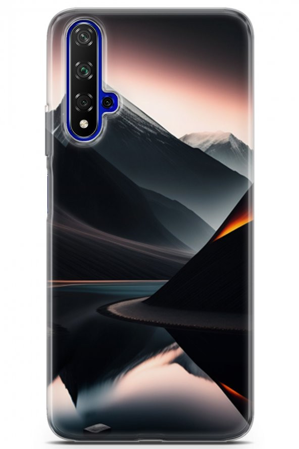 Huawei Nova 5t Kılıf Kingo 11 MacOS Monterey 4K Baskılı Kılıf