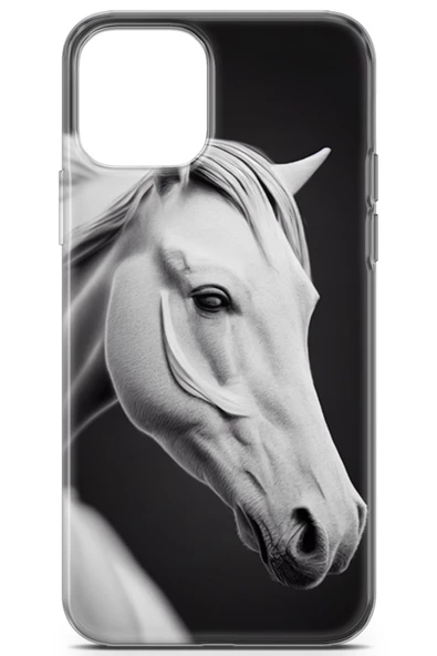 Apple iPhone 11 Pro Max Kılıf Kingo 1 Beyaz At Telefon Kılıfı - 2
