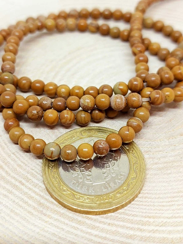 Jasper Taşı Dizi 4mm (44495) - Resim 2