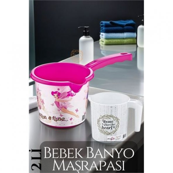 Transformacion Bebek Banyo Maşrapası Seti Pembe 719304
