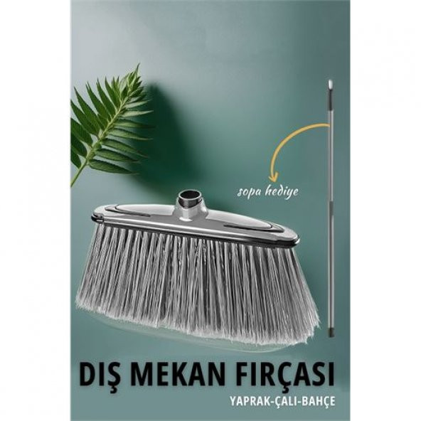 TransForMacion 5+1 ADET  Sert Dış Mekan Fırçası Sopalı Set