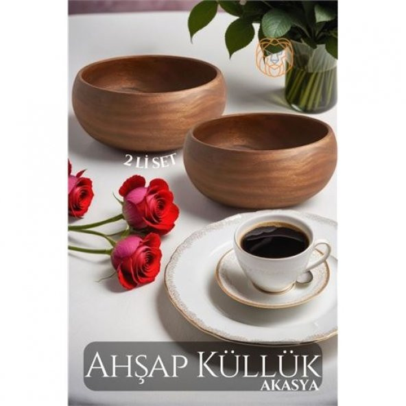 Transformacion Akasya Ahşap Küllük Seti 2 li SET 719341