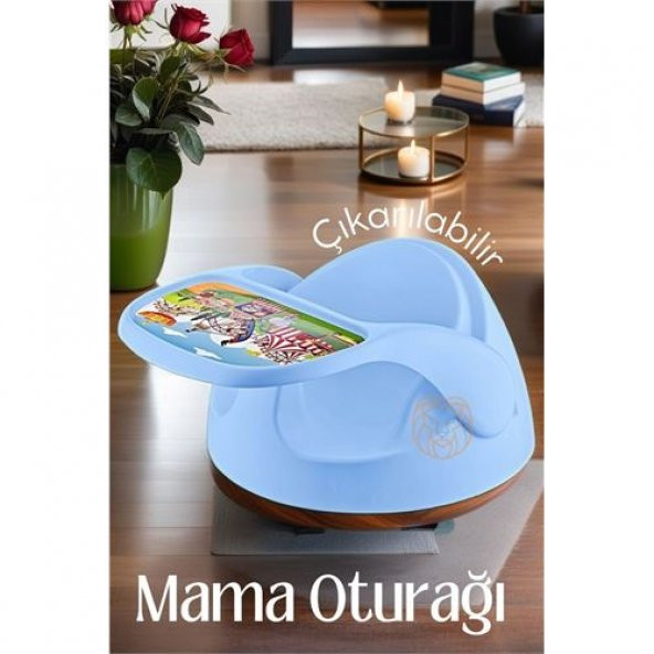 Transformacion Çıkarılabilir Mama Oturağı Masa Mama Sandalyesi MAVİ 719332