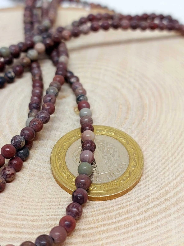 Jasper Taşı Dizi 4mm (44510) - Resim 2