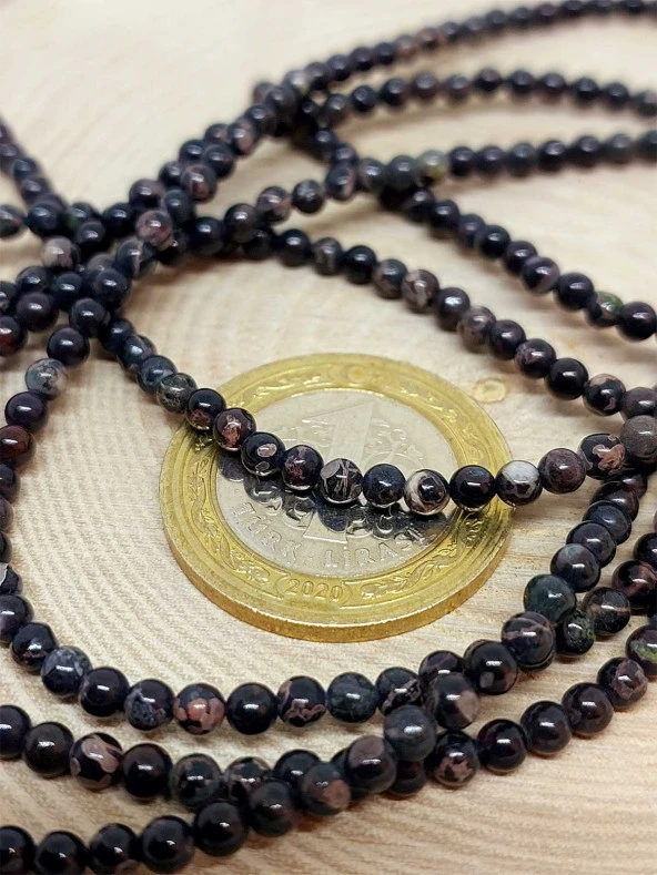 Jasper Taşı Dizi 3mm (44515) - Resim 2