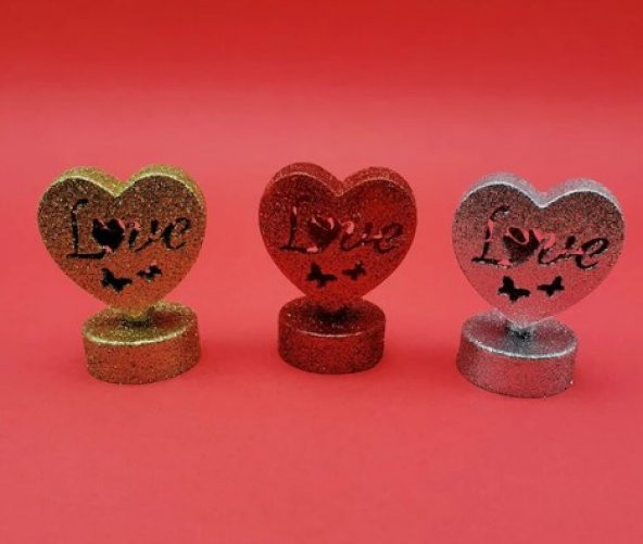 Işıklı Love Kalp - 2
