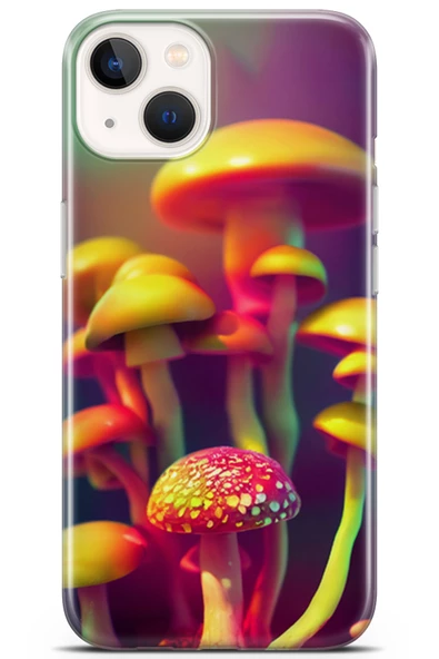 Apple iPhone 13 Mini Kılıf Kingo 22 Yapay Zeka Mantar Kap - 1