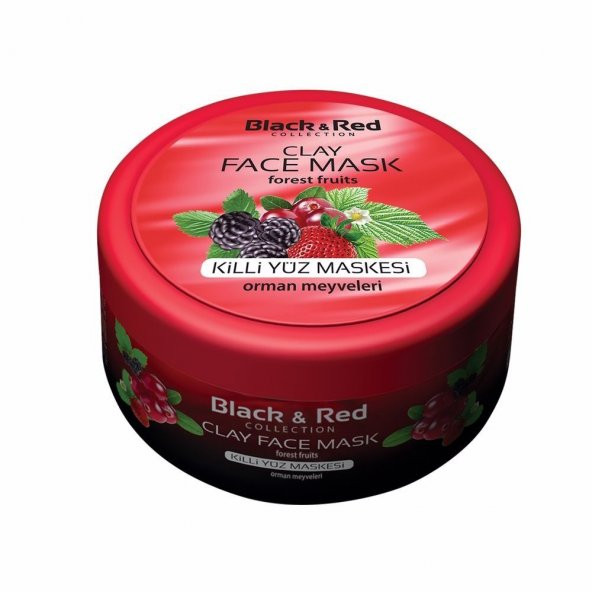 Black & Red Killi Yüz Maskesi Orman Meyveli 400 gr