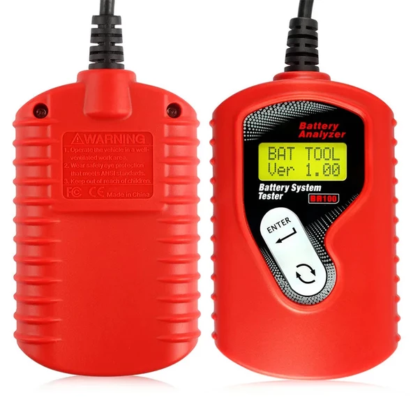 Powermaster BA100 12V 30-220Ah Akü Test Cihazı Marş Ve Şarj Alternatör Sistemi Test Cihazı - 2