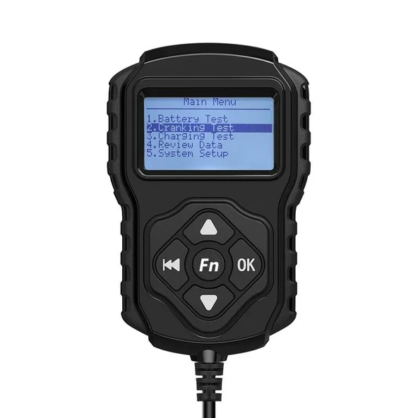 Powermaster BA2001 12V 30-220Ah Akü Test Cihazı Marş Ve Şarj Alternatör Sistemi Test Cihazı - 5