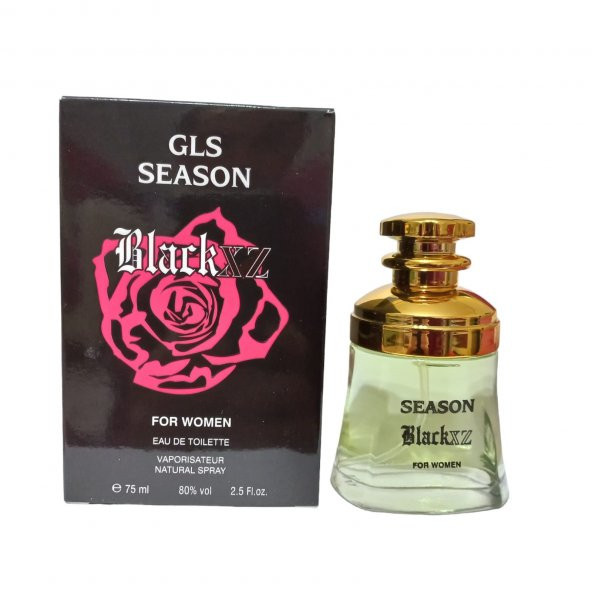 GLS Season Blackxz Kadın Parfüm Edt 75 Ml