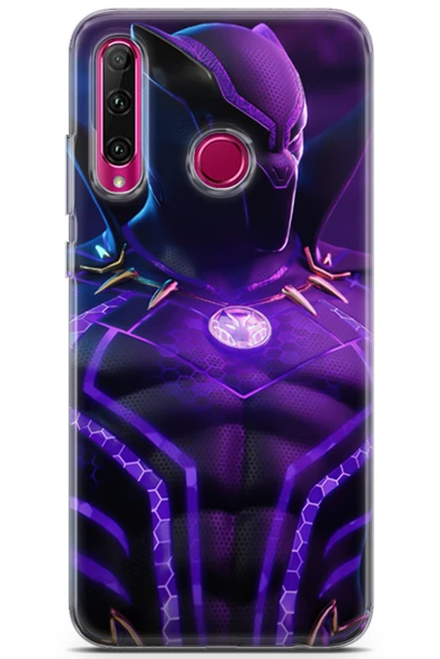 Honor 20 Lite Uyumlu Kılıf Dc 13 Mor Panter Fortnite Case Kapak Mor