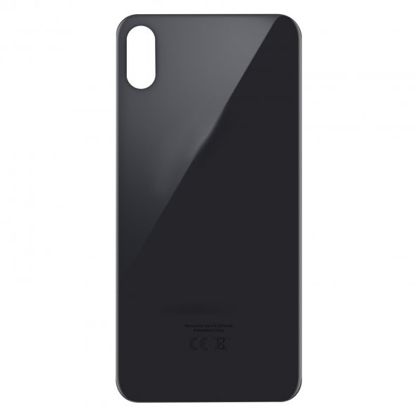 iPhone XS Max Batarya Pil Kapağı (Siyah)