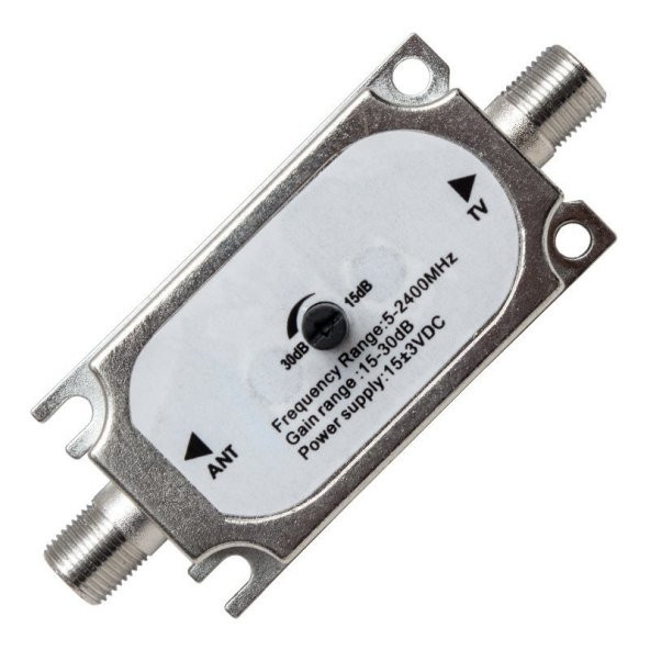FinDit MAG AYARLI HAT KUVVETLENDİRİCİ INLINE AMPLIFIER (10-30DB)