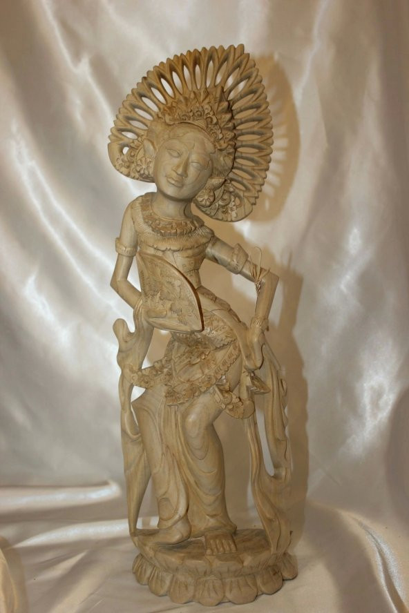 Şiva Shiva Hint Bereket Tanrısı El İşi Ahşap Biblo Feng Shui Budha