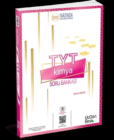 Üçdörtbeş TYT AYT Kimya Soru Bankası Seti 2 Kitap - 2