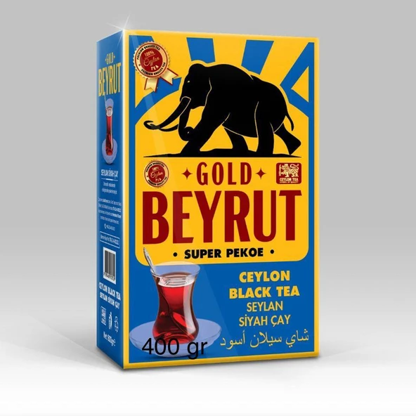 Beyrut Super Pekoe Ceylon Black Tea 400  Gr ürün görseli