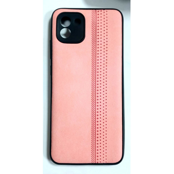 Samsung Galaxy A03 Uyumlu Deri Görünümlü Yumusak Spor Kilif - Resim 3