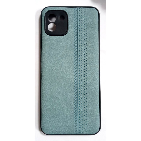 Samsung Galaxy A03 Uyumlu Deri Görünümlü Yumusak Spor Kilif - Resim 4