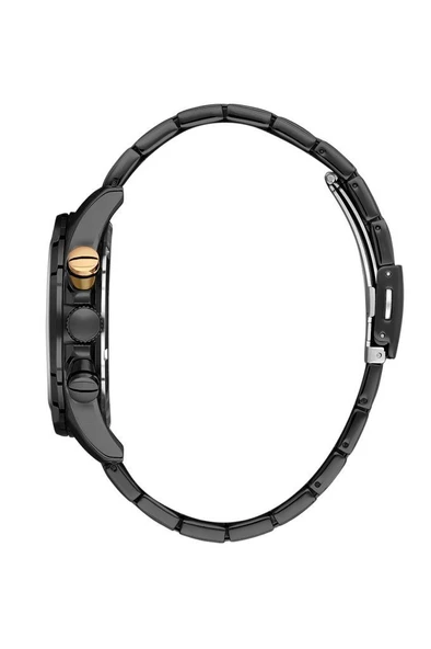 DANIEL KLEIN DK102-DK.1.13532-5 SİYAH İYON KAPLAMA ERKEK KOL SAATİ - Resim 2