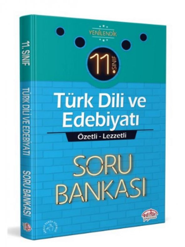 Editör 11. Sınıf Türk Dili ve Edebiyatı Özetli Lezzetli Soru Bankası