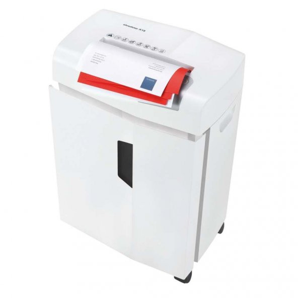 Hsm Shredstar X15 Evrak Imha Makinesi / Kağıt Kırpma Makinesi - CD Imha Makinesi - Çapraz/konfeti Kesim 4X37MM - 26LT - 4