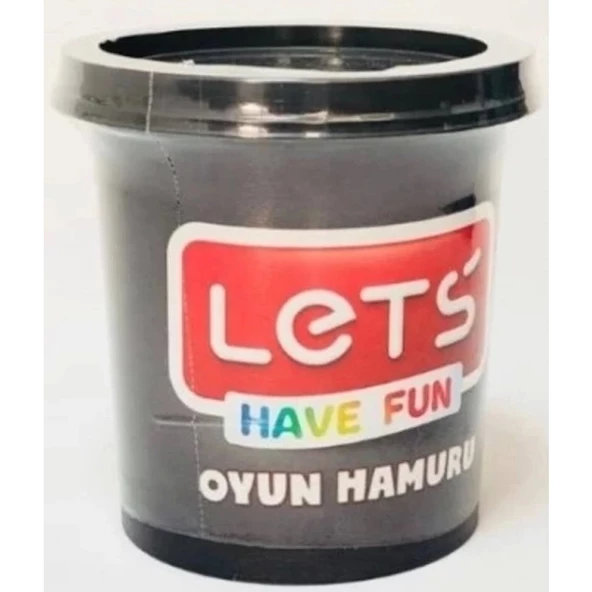 LETS TEK RENK OYUN HAMURU GRİ 115 GR