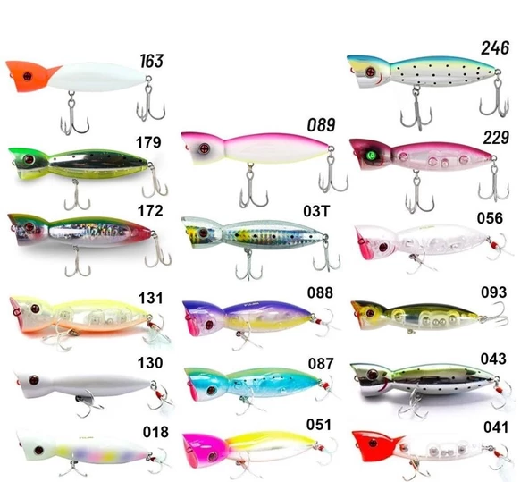 Fujin La-Nina 10 cm 24 gr Su Üstü Popper
