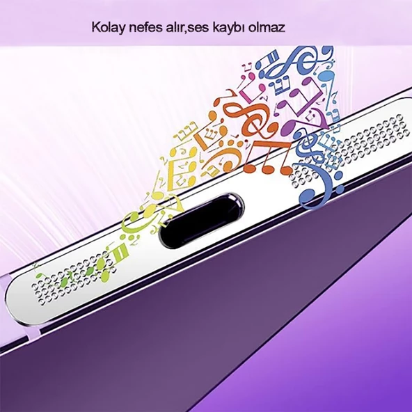 iPhone 14 / 13 / 12 Serisi Hoparlör ve Mikrofon Toz Önleyici Sticker 2ad - 4