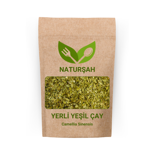 Naturşah Yerli Yeşil Çay (Camellia Sinensis) 500 Gr