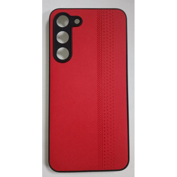 Samsung Galaxy S23 Plus Uyumlu Deri Görünümlü Yumusak Spor Kilif - 3