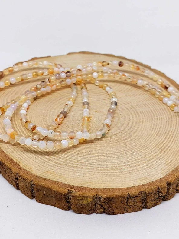 Akik Taşı Dizi 4mm (44550) ürün görseli