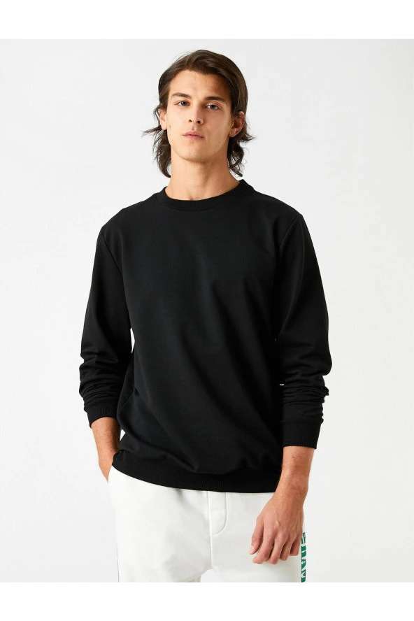 Basic Sweatshirt - Resim 2