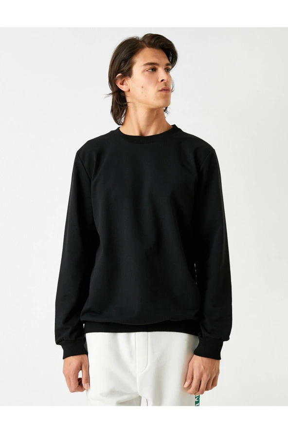 Basic Sweatshirt - Resim 3