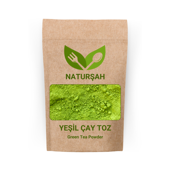 Naturşah Yeşil Çay Toz - Öğütülmüş (Camellia Sinensis Powder) 100 Gr