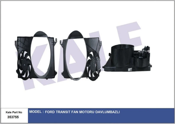 KALE FAN MOTORU FORD TRANSIT FAN MOTOR DAVLUMBAZ