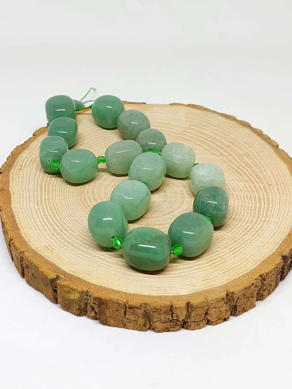 Aventurin Taşı Şekilli Dizi (44560) - Resim 3