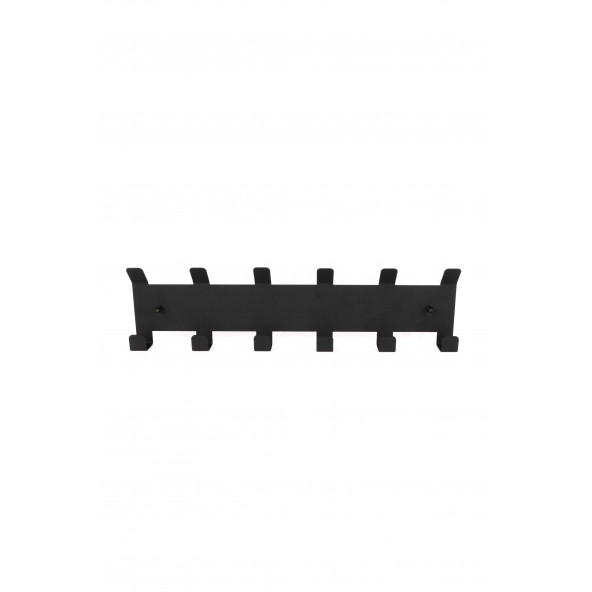 Risingmaber Metal Siyah Amerikan Kapı Arkası Yapışkanlı Askılık Banyo Askılık ve Duvar Askısı MT84S - 6