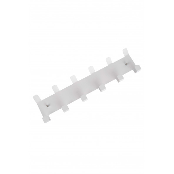 Risingmaber Metal Beyaz Amerikan Kapı Arkası Yapışkanlı Askılık Banyo Askılık ve Duvar Askısı MT84B - 7