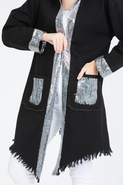 Kadın Yeni Model Kot Ceket 3967786 - 6