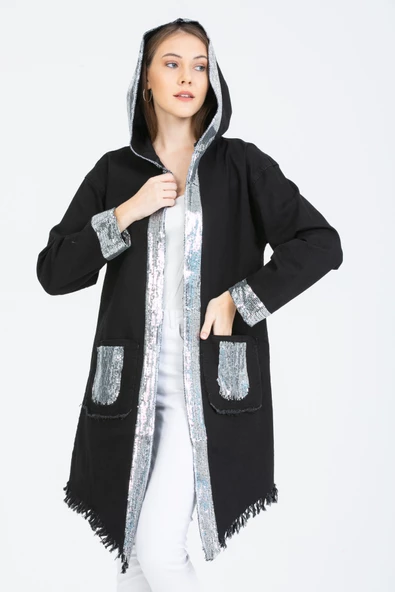 Kadın Yeni Model Kot Ceket 3967786 - 5