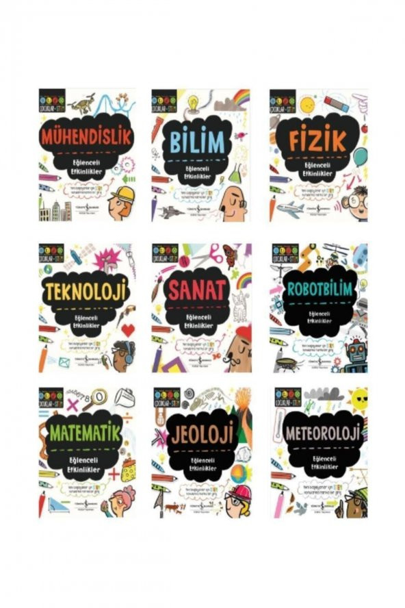 Iş Bankası Eğlenceli Etkinlikler Eğitim Seti 9 Kitap ürün görseli 1