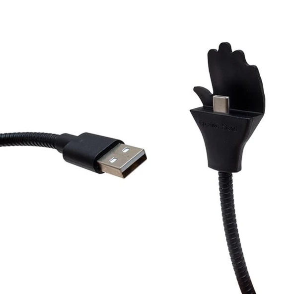 Powermaster Type-C Model El Tipi Telefon Tutacağı - 6