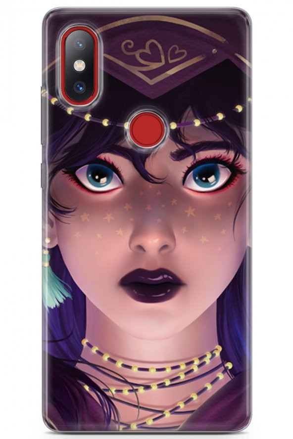 Xiaomi Mi 8 Se Uyumlu Kılıf Anime 23 Hint Anime Telefon Kabı Bordo