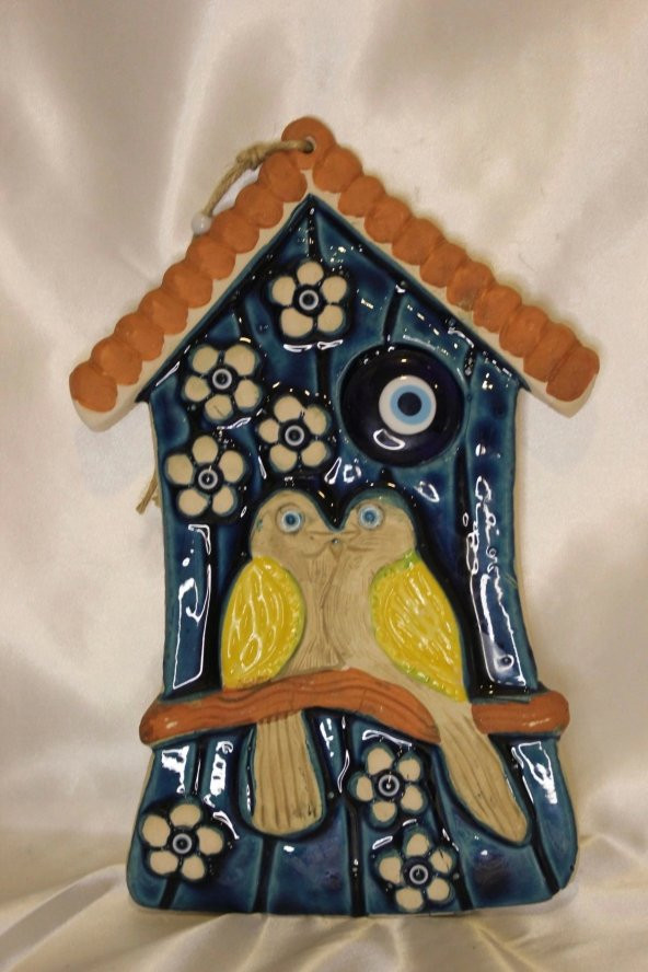 Nazar Boncuğu Duvar Süsü Kanarya ürün görseli