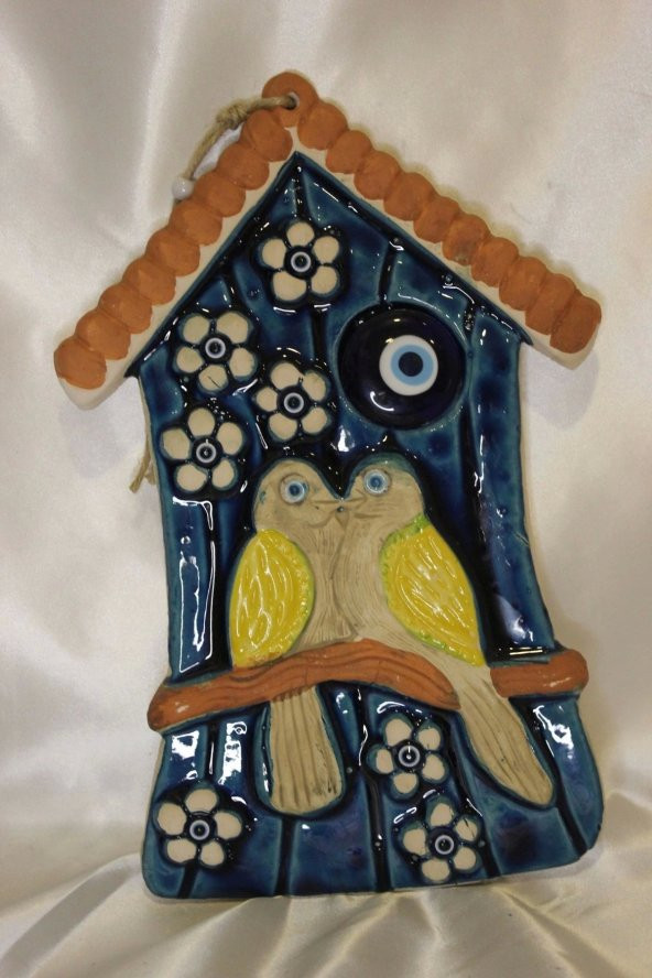 Nazar Boncuğu Duvar Süsü Kanarya - Resim 3